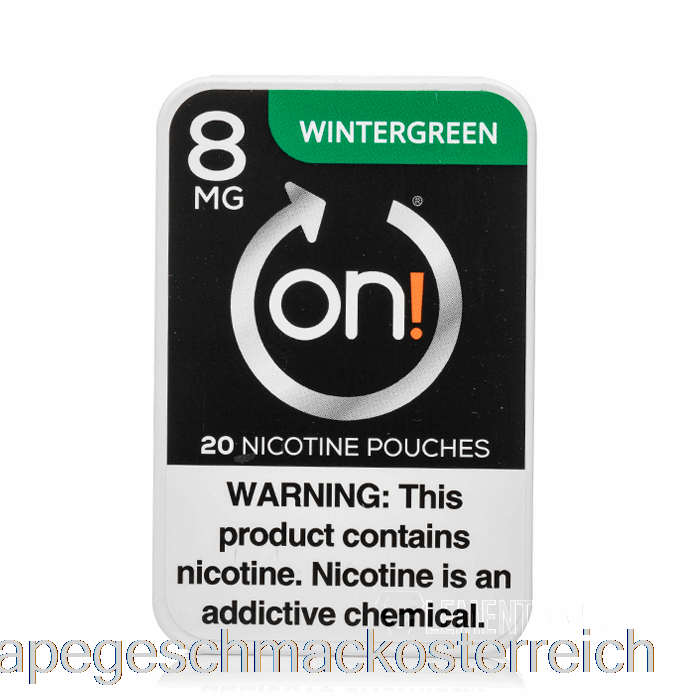 An! Nikotinbeutel - Wintergrün 8 Mg Vape-Geschmack